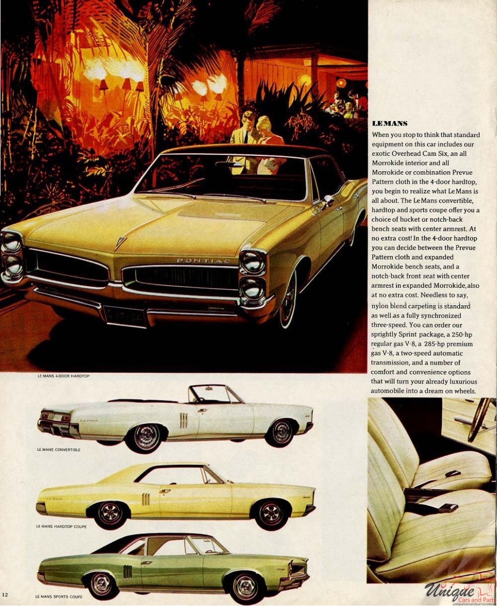 1967 Pontiac Full-Range Brochure Page 5